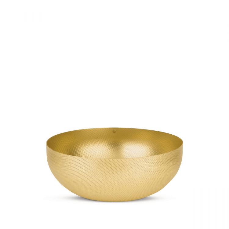 Alessi žalvarinis serviravimo dubuo „UTA“, Ø29 cm, aukso spalvos