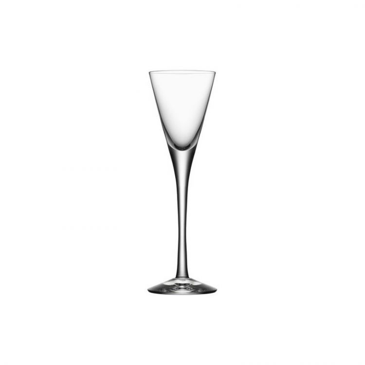 Krištolinės „Orrefors“ stipriųjų gėrimų taurelės „More Snaps“ (2 vnt.), 70 ml
