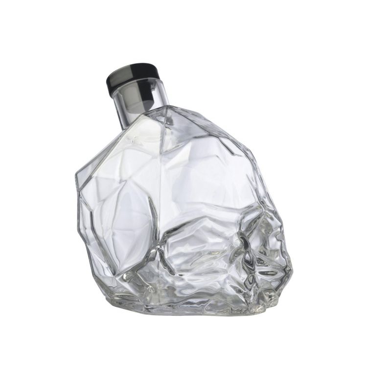 Krištolinis NUDE dekanteris viskiui „Memento Mori“, 0,75 l