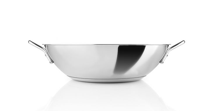 Eva Solo WOK keptuvė 32 cm, kolekcija Stainless steel