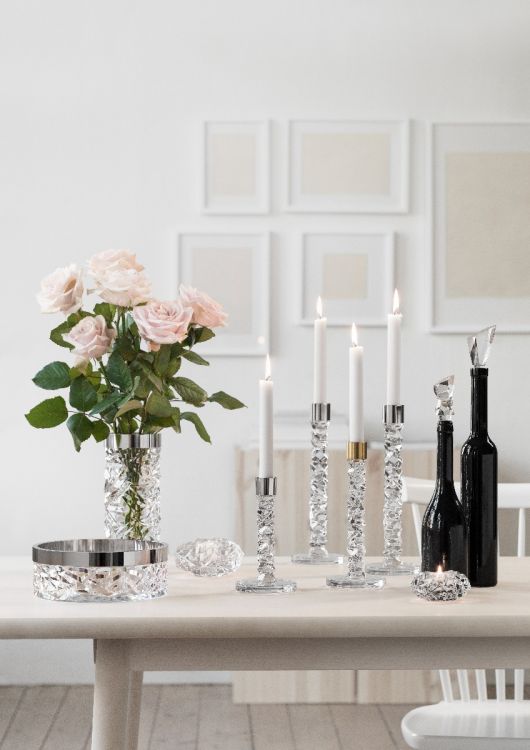 Krištolinė „Orrefors“ žvakidė „Carat Votive“, Ø9,5 cm