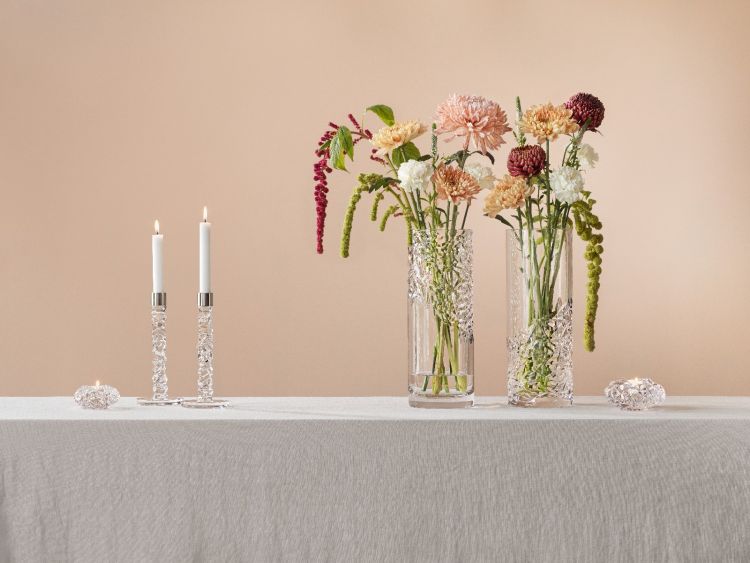 Krištolinė „Orrefors“ žvakidė „Carat Votive“, Ø9,5 cm