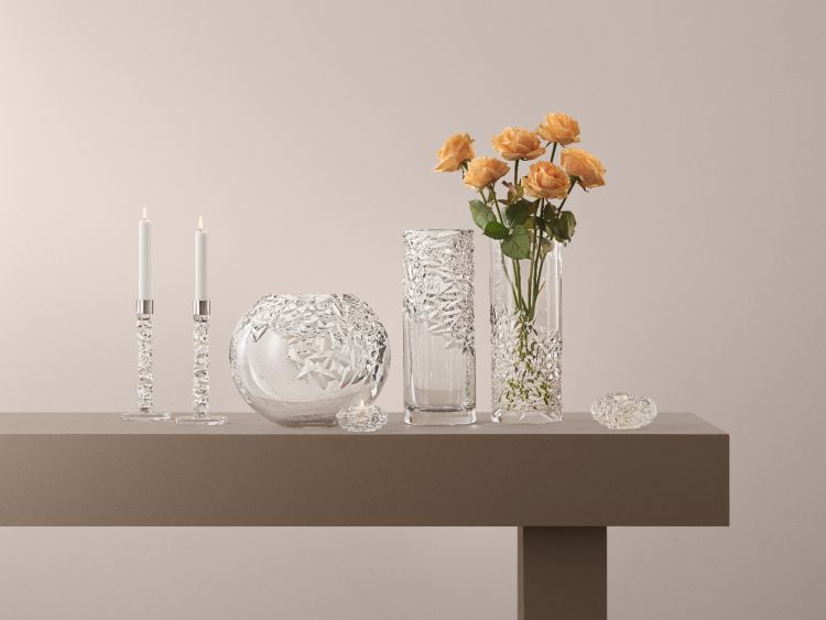 Krištolinė „Orrefors“ žvakidė „Carat Votive“, Ø9,5 cm