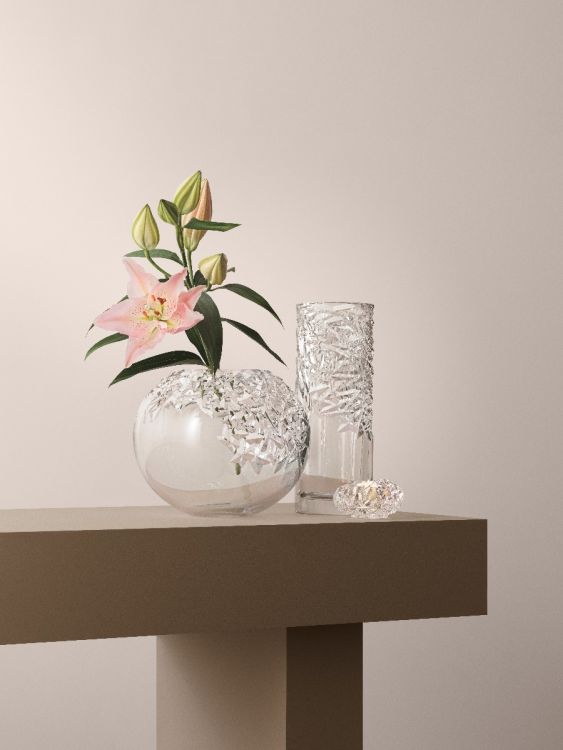 Krištolinė „Orrefors“ žvakidė „Carat Votive“, Ø9,5 cm