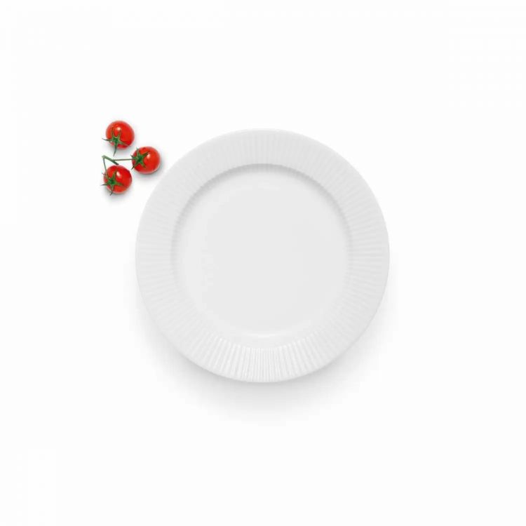 Eva Solo pietų lėkštė, kolekcija - Legio Nova, baltas porcelianas, 25 cm