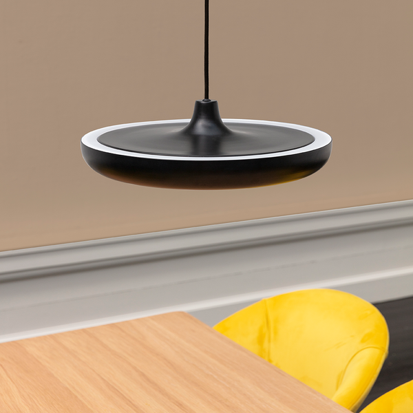 „UMAGE“ šviestuvas „Cassini Medium Black“, metalinis su integruotu LED, juodas