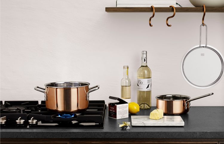 Eva Solo puodas padažams 1.5 l – kolekcija Copper