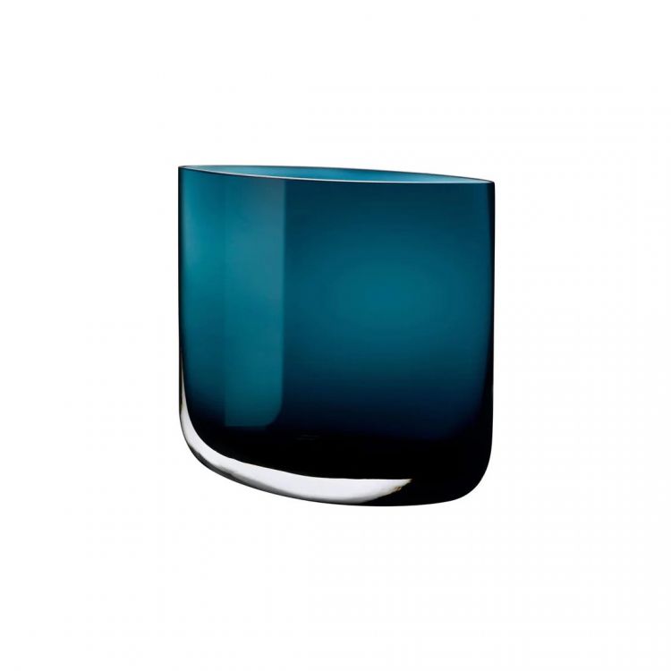 Krištolinė NUDE vaza „Blade“, vidutinė, žalsvai mėlyna
