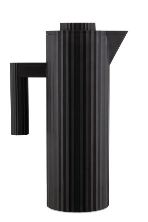 Alesssi termosas „Plisse“, juodos spalvos, 1 L