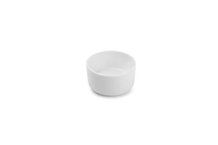 CHIC porcelianinis dubuo „White Verso“, Ø10 cm, baltas