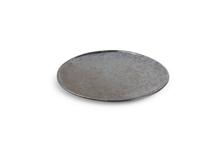 CHIC porcelianinė lėkštė „Cala“, Ø24,5 cm, pilka