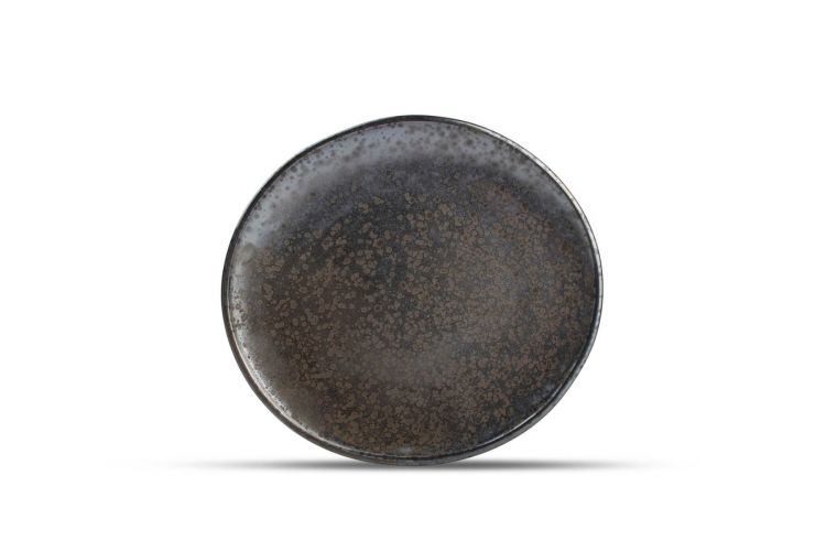 CHIC porcelianinė lėkštė „Cala“, Ø24,5 cm, pilka