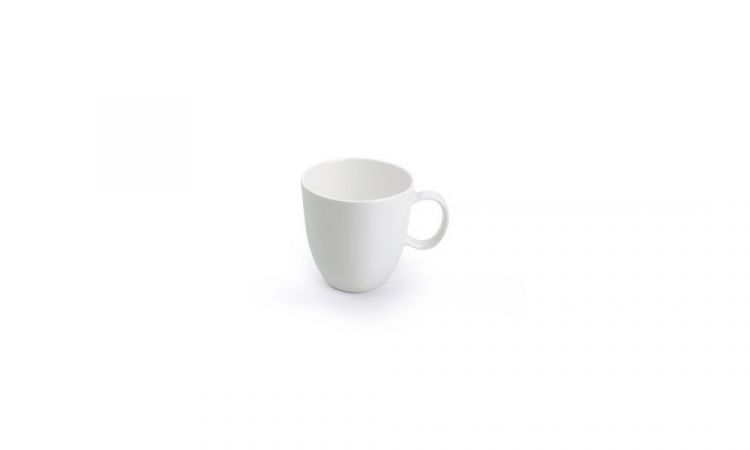 CHIC porcelianinis puodelis „Perla White“, 230 ml, baltas