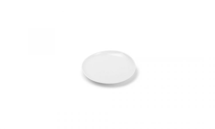 CHIC porcelianinė lėkštė „Perla White“, Ø12 cm, balta