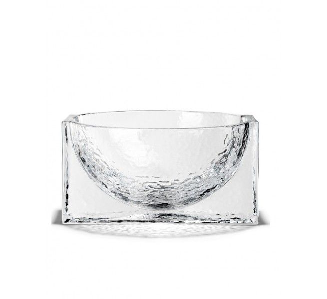  „Holme Gaard“ skaidraus stiklo dubuo/saldaininė „Forma“, 15,5 Ø cm