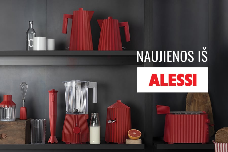 DESIGN+ salone – naujienos iš italų dizaino grandų „Alessi“ 